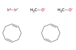 eMolecules​&nbsp;12148-71-9 | Bis(1,5-cyclooctadiene)dimethoxydiiridium | Oakwood Chemicals | MFCD08459360 | 662.870 | C18H30Ir2O2 | 98.000 | C[O-].C[O-].[Ir+][Ir+].C1C\C=C/CC\C=C/1.C1C\C=C/CC\C=C/1 | 250mg | 480135011