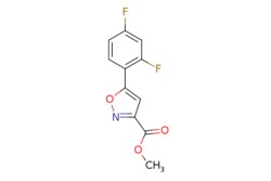 eMolecules​&nbsp;1105191-49-8 | Methyl 5-(2,4-difluorophenyl)isoxazole-3-carboxylate | Combi-Blocks | MFCD11986431 | 239.178 | C11H7F2NO3 | 97.000 | COC(=O)c1cc(on1)-c1ccc(F)cc1F | 5g | 232315737