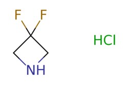 eMolecules​&nbsp;288315-03-7 | 3,3-Difluoroazetidine hydrochloride | Oakwood Chemicals | MFCD05663714 | 129.530 | C3H6ClF2N | 0.000 | Cl.FC1(F)CNC1 | 250mg | 480112324