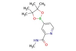 eMolecules​&nbsp;1313738-91-8 | N-Methyl-4-(4,4,5,5-tetramethyl-1,3,2-dioxaborolan-2-yl)picolinamide | Combi-Blocks | MFCD11878164 | 262.120 | C13H19BN2O3 | 95.000 | CNC(=O)c1cc(ccn1)B1OC(C)(C)C(C)(C)O1 | 1g | 415499653