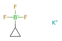 eMolecules​&nbsp;1065010-87-8 | Potassium cyclopropyltrifluoroborate | Synthonix - Stock | MFCD09265031 | 147.980 | C3H5BF3K | 95.000 | [K+].F[B-](F)(F)C1CC1 | 250mg | 525922780