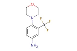 eMolecules​&nbsp;105316-06-1 | 4-(4-Morpholinyl-3-trifluoromethylaniline | Oakwood Chemical | MFCD06090415 | 246.233 | C11H13F3N2O | 97.000 | Nc1ccc(N2CCOCC2)c(c1)C(F)(F)F | 250mg | 537689503