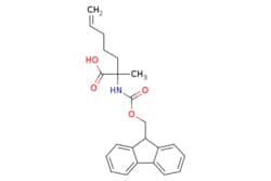 eMolecules​&nbsp;288617-73-2 | (2S)-2-[[(9H-Fluoren-9-ylmethoxy)carbonyl]amino]-2-methyl-6-heptenoic acid | Synthonix - Stock | MFCD29761272 | 379.456 | C23H25NO4 | 98.000 | CC(CCCC=C)(NC(=O)OCC1c2ccccc2-c2ccccc12)C(O)=O | 250mg | 448043153