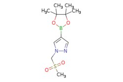 eMolecules​&nbsp;1282530-99-7 | 1-((Methylsulfonyl)methyl)-4-(4,4,5,5-tetramethyl-1,3,2-dioxaborolan-2-yl)-1H-pyrazole | Ambeed | MFCD22380827 | 286.150 | C11H19BN2O4S | 97.000 | CC1(C)OB(OC1(C)C)c1cnn(CS(C)(=O)=O)c1 | 100mg | 873396762