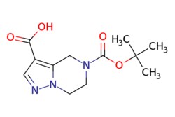 eMolecules​&nbsp;1280214-48-3 | 5-(tert-Butoxycarbonyl)-4,5,6,7-tetrahydropyrazolo[1,5-a]pyrazine-3-carboxylic acid | Ambeed | MFCD22571359 | 267.285 | C12H17N3O4 | 97.000 | CC(C)(C)OC(=O)N1CCn2ncc(C(O)=O)c2C1 | 250mg | 879142170
