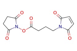 eMolecules​&nbsp;80307-12-6 | GMBS; 4-Maleimidobutyric acid NHS | MakeChem, Inc. | MFCD00036817 | 280.236 | C12H12N2O6 | 0.000 | O=C(CCCN1C(=O)C=CC1=O)ON1C(=O)CCC1=O | 250mg | 859841460