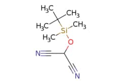 eMolecules​&nbsp;128302-78-3 | (tert-Butyldimethylsilyloxy)malononitrile | Combi-Blocks, Inc. | MFCD27942977 | 196.325 | C9H16N2OSi | 93.000 | CC(C)(C)[Si](C)(C)OC(C#N)C#N | 250mg | 586079224