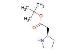 eMolecules​&nbsp;2171190-68-2 | (R)-Pyrrolidin-2-yl-acetic acid tert-butyl ester | J&W PharmLab LLC | MFCD30386560 | 185.267 | C10H19NO2 | 96.000 | CC(C)(C)OC(=O)C[C@H]1CCCN1 | 50mg | 586133487