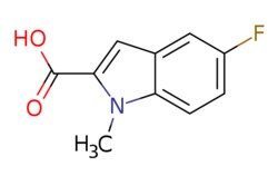 eMolecules​&nbsp;167631-50-7 | 5-Fluoro-1-methyl-1H-indole-2-carboxylic acid | ChemScene | MFCD03848204 | 193.177 | C10H8FNO2 | 98.000 | Cn1c(cc2cc(F)ccc12)C(O)=O | 1g | 572266936