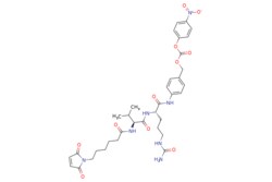 eMolecules​&nbsp;159857-81-5 | Mc-Val-Cit-PABC-PNP | ChemScene | MFCD22200431 | 737.767 | C35H43N7O11 | 98.000 | CC(C)[C@H](NC(=O)CCCCCN1C(=O)C=CC1=O)C(=O)N[C@@H](CCCNC(N)=O)C(=O)Nc1ccc(COC(=O)Oc2ccc(cc2)[N+]([O-])=O)cc1 | 250mg | 654744069