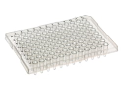 Pacer Global LLC&nbsp;96-Well PCR Plates, ABI Style, Semi-Skirted, Clear, 10/PK