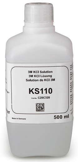 Hach Company&nbsp;KS110 KCl Solution 3M 500 mL