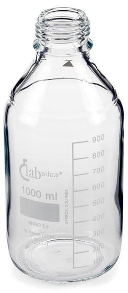 Hach Company&nbsp;Hach Glass Bottle, 1 L - Replacement Bottle for AT/KF (Karl Fischer) Titrators (MPN LZE119)