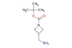 eMolecules​&nbsp;325775-44-8 | tert-butyl 3-(aminomethyl)azetidine-1-carboxylate | Pharmablock | MFCD01861762 | 186.255 | C9H18N2O2 | 97.000 | CC(C)(C)OC(=O)N1CC(CN)C1 | 25mg | 551054426