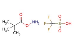 eMolecules​&nbsp;1293990-73-4 | O-PIVALOYLHYDROXYLAMINE TFOH | AstaTech267.220 | C6H12F3NO5S | 95.000 | CC(C)(C)C(=O)ON.OS(=O)(=O)C(F)(F)F | 25g | 881785783