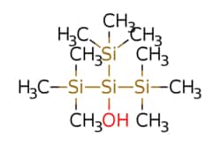 eMolecules​&nbsp;7428-60-6 | 1,1,1,3,3,3-HEXAMETHYL-2-(TRIMETHYLSILYL)TRISILAN-2-OL | AstaTech | MFCD00093727 | 264.662 | C9H28OSi4 | 95.000 | C[Si](C)(C)[Si](O)([Si](C)(C)C)[Si](C)(C)C | 0.1g | 798867815