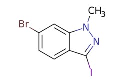 eMolecules​&nbsp;1260741-78-3 | 6-BROMO-3-IODO-1-METHYL-1H-INDAZOLE | AstaTech336.958 | C8H6BrIN2 | 95.000 | Cn1nc(I)c2ccc(Br)cc12 | 5g | 856311375