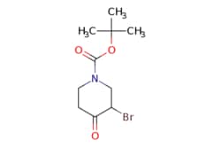 eMolecules​&nbsp;188869-05-8 | tert-Butyl 3-bromo-4-oxopiperidine-1-carboxylate | AA Blocks LLC | MFCD06738530 | 278.146 | C10H16BrNO3 | 0.000 | CC(C)(C)OC(=O)N1CCC(=O)C(Br)C1 | 5g | 433193186