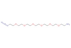 eMolecules​&nbsp;957486-82-7 | 20-Azido-3,6,9,12,15,18-hexaoxaeicosan-1-amine | Abosyn Chemicals Inc. | MFCD03453240 | 350.416 | C14H30N4O6 | 0.000 | NCCOCCOCCOCCOCCOCCOCCN=[N+]=[N-] | 1g | 859371971