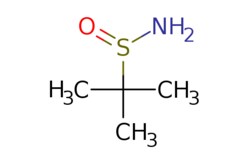 eMolecules​&nbsp;196929-78-9 | (R)-(+)-2-Methyl-2-propanesulfinamide | Chem-Impex | MFCD01863616 | 121.200 | C4H11NOS | 99.000 | CC(C)(C)S(N)=O | 250g | 272389967