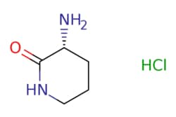 eMolecules​&nbsp;406216-02-2 | (R)-3-AMINOPIPERIDIN-2-ONE HCL | AstaTech | MFCD09752974 | 150.610 | C5H11ClN2O | 95.000 | Cl.N[C@@H]1CCCNC1=O | 5g | 277519808