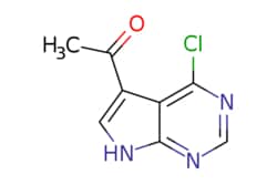 eMolecules​&nbsp;1363381-59-2 | 1-{4-chloro-7H-pyrrolo[2,3-d]pyrimidin-5-yl}ethan-1-one | Pharmablock - Stock | MFCD22205848 | 195.610 | C8H6ClN3O | 97.000 | CC(=O)c1c[nH]c2ncnc(Cl)c12 | 1g | 537808323