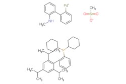 eMolecules​&nbsp;1599466-81-5 | XPHOS PD G4 | AstaTech | MFCD28411652 | 860.490 | C47H64NO3PPdS | 95.000 | CS([O-])(=O)=O.CNc1ccccc1-c1ccccc1[Pd+].CC(C)c1cc(C(C)C)c(c(c1)C(C)C)-c1ccccc1P(C1CCCCC1)C1CCCCC1 | 1g | 348150045