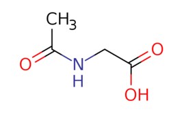 eMolecules​&nbsp;543-24-8 | N-Acetylglycine | Oakwood Chemical | MFCD00004275 | 117.104 | C4H7NO3 | 99.000 | CC(=O)NCC(O)=O | 25g | 537705868