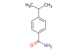 eMolecules​&nbsp;619-76-1 | 4-Isopropylbenzamide | Acrotein ChemBio Inc. | MFCD09418499 | 163.220 | C10H13NO | 97.000 | CC(C)c1ccc(cc1)C(N)=O | 5g | 570932375