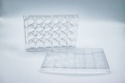 Pacer Global LLC&nbsp;24-Well Tissue Culture Plates with Lids, Individually Wrapped, Sterile, 100/CS