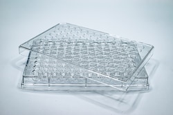 Pacer Global LLC&nbsp;96-Well Tissue Culture Plates with Lids, Flat Bottom, Individually Wrapped, Sterile, 100/CS