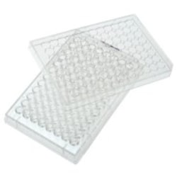 Pacer Global LLC&nbsp;96-Well Tissue Culture Plates with Lids, Round Bottom, Individually Wrapped, Sterile, 100/CS