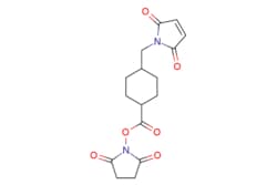 eMolecules​&nbsp;64987-85-5 | (2,5-dioxopyrrolidin-1-yl) 4-[(2,5-dioxopyrrol-1-yl)methyl]cyclohexanecarboxylate | Synthonix | MFCD00009634 | 334.328 | C16H18N2O6 | 97.000 | O=C(ON1C(=O)CCC1=O)C1CCC(CN2C(=O)C=CC2=O)CC1 | 1g | 808570423