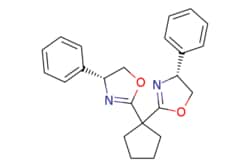 eMolecules​&nbsp;1246401-49-9 | (4R,4'R)-2,2'-(cyclopentane-1,1-diyl)bis(4-phenyl-4,5-dihydrooxazole) | Ambeed | MFCD28015892 | 360.457 | C23H24N2O2 | 98.000 | C1CCC(C1)(C1=N[C@@H](CO1)c1ccccc1)C1=N[C@@H](CO1)c1ccccc1 | 5g | 596568722