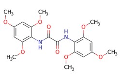 eMolecules​&nbsp;957476-07-2 | N1,N2-bis(2,4,6-trimethoxyphenyl)oxalamide | Advanced ChemBlocks | MFCD30491289 | 420.418 | C20H24N2O8 | 95.000 | COc1cc(OC)c(NC(=O)C(=O)Nc2c(OC)cc(OC)cc2OC)c(OC)c1 | 5g | 806960516