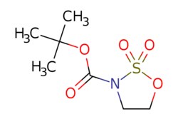 eMolecules​&nbsp;459817-82-4 | 3-Boc-1,2,3-oxathiazolidine 2,2-Dioxide | Accela ChemBio (ASD) | MFCD20527196 | 223.240 | C7H13NO5S | 95.000 | CC(C)(C)OC(=O)N1CCOS1(=O)=O | 25g | 600822050