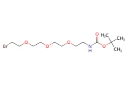 eMolecules​&nbsp;1076199-21-7 | N-Boc-2-[2-[2-(2-bromoethoxy)ethoxy]ethoxy]ethanamine | Accela ChemBio (ASD) | MFCD09840081 | 356.257 | C13H26BrNO5 | 97.000 | CC(C)(C)OC(=O)NCCOCCOCCOCCBr | 5g | 687211103