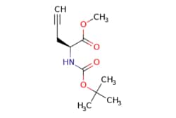 eMolecules​&nbsp;71460-02-1 | (S)-2-(Boc-amino)-4-pentynoic acid methyl ester | Acrotein ChemBio Inc. | MFCD07368399 | 227.260 | C11H17NO4 | 97.000 | COC(=O)[C@H](CC#C)NC(=O)OC(C)(C)C | 1g | 487529032