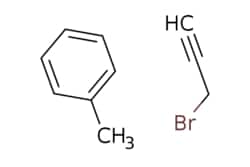 eMolecules​&nbsp;106-96-7 | Propargyl bromide (80% wt.in toluene) contains 0.3% magnesium oxide as stabilizer | Oakwood Chemical211.102 | C10H11Br | 0.000 | BrCC#C.Cc1ccccc1 | 25g | 537712116