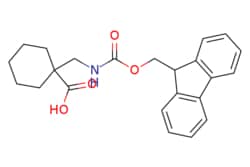 eMolecules​&nbsp;220145-22-2 | Fmoc-1-aminomethyl-cyclohexane carboxylic acid | Chem-Impex | MFCD09264208 | 379.456 | C23H25NO4 | 98.000 | OC(=O)C1(CNC(=O)OCC2c3ccccc3-c3ccccc23)CCCCC1 | 5g | 322124703