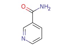 eMolecules​&nbsp;98-92-0 | Nicotinamide | Oakwood Chemicals | MFCD00006395 | 122.127 | C6H6N2O | 99.000 | NC(=O)c1cccnc1 | 100g | 480163726