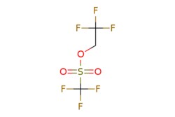 eMolecules​&nbsp;6226-25-1 | 2,2,2-Trifluoroethyltrifluoromethanesulfonate | Synthonix - Stock | MFCD00671579 | 232.100 | C3H2F6O3S | 95.000 | FC(F)(F)COS(=O)(=O)C(F)(F)F | 10g | 448043600