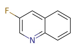 eMolecules​&nbsp;396-31-6 | 3-fluoroquinoline | ACS Scientific | MFCD00234493 | 147.152 | C9H6FN | 97.000 | Fc1cnc2ccccc2c1 | 1g | 410210860