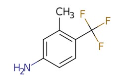 eMolecules​&nbsp;106877-31-0 | 3-Methyl-4-(trifluoromethyl)aniline | ChemScene | MFCD18399852 | 175.154 | C8H8F3N | 95.000 | Cc1cc(N)ccc1C(F)(F)F | 1g | 536797460