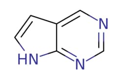 eMolecules​&nbsp;271-70-5 | 7H-Pyrrolo[2,3-d]pyrimidine | Ambeed | MFCD08234403 | 119.127 | C6H5N3 | 98.000 | c1cc2cncnc2[nH]1 | 5g | 525065722