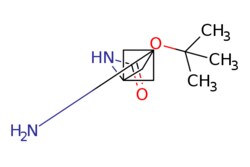 eMolecules​&nbsp;1638767-25-5 | tert-butyl N-(3-amino-1-bicyclo[1.1.1]pentanyl)carbamate | Pharmablock | MFCD27987307 | 198.266 | C10H18N2O2 | 97.000 | CC(C)(C)OC(=O)NC12CC(N)(C1)C2 | 25g | 551112106