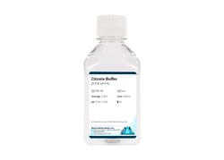 Boston Bioproducts Inc&nbsp;Citrate Buffer (0.5 M, pH 5.5) - 500ml