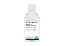 Boston Bioproducts Inc&nbsp;Phosphate Buffered Saline, PBS (Sterile-Filtered, RNase Free) - 500ml