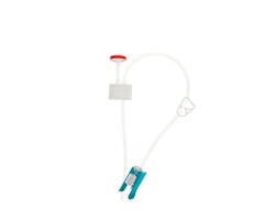 Foxx Life Sciences&nbsp;EZCellGene Single Use (SUT) Cap Assembly, 125mL, 38-430 VersaCap with Overmolded Platinum Cured Silicone Small Bore Tubing 1/16