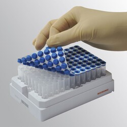 USA Scientific Inc&nbsp;TPE Capmat mat, yellow, 96 caps/mat, 10 mats/pack (960 caps)